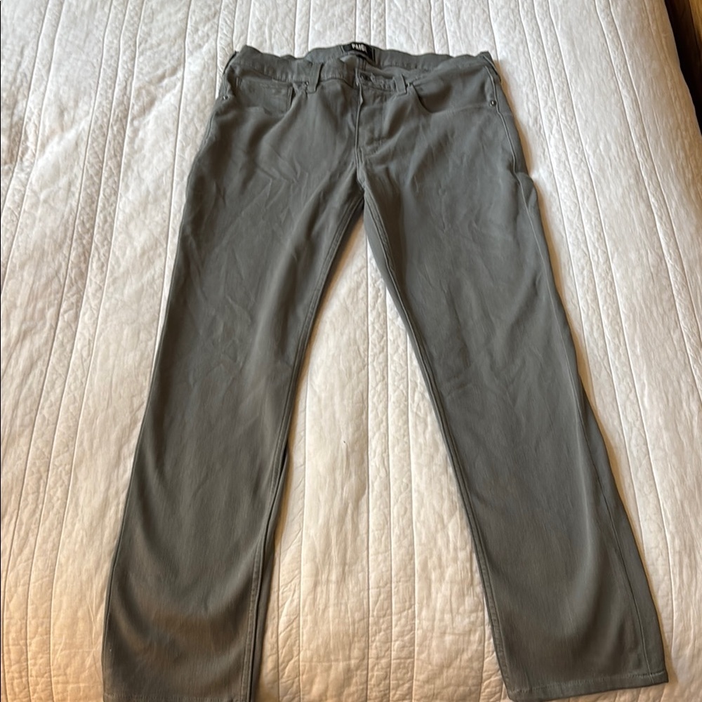 Paige Lennox slim Straight-Leg Pants - Picture 2 of 6